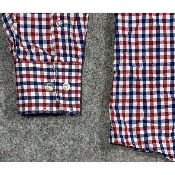 Barbour Bruce Button Down Shirt Mens US: XL UK: XXL Gingham Check Tailored Fit - Picture 4 of 9